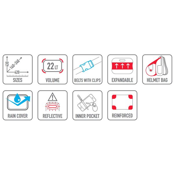 Balo đeo lưng Givi EA104C