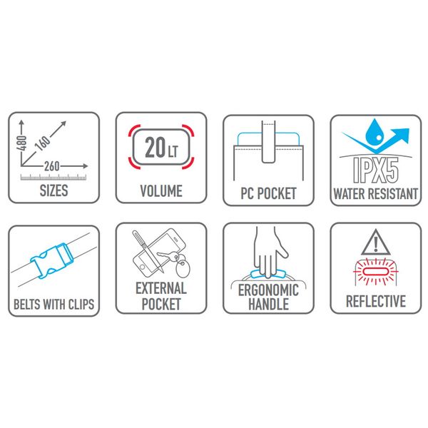 Ba lô đeo lưng chống nước Givi EA148