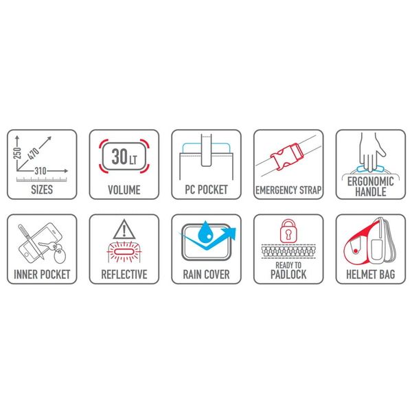 Ba lô đeo lưng Givi Xstream XS317