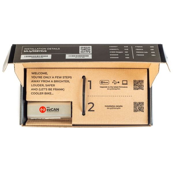 Bộ dây canbus ezCAN II K1600 cho BMW K1600, M1000, S1000XR, F900, F850, F750, R nine T