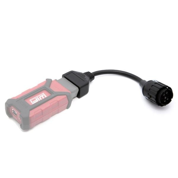 Cáp chuyển cổng OBD II qua 10 pin cho xe moto BMW dùng với GS911