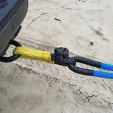 Dây cáp động lực kéo cứu hộ xe ô tô Movetek M1509 D25 - 9M Red