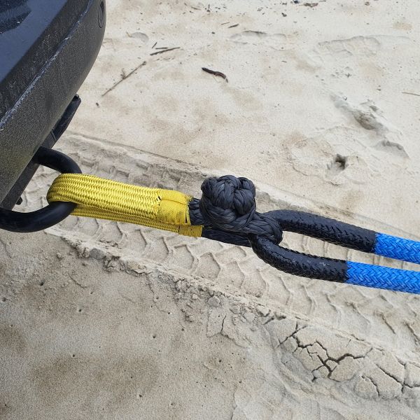 Dây cáp động lực kéo cứu hộ xe ô tô Movetek M1509 D25 - 9M Red