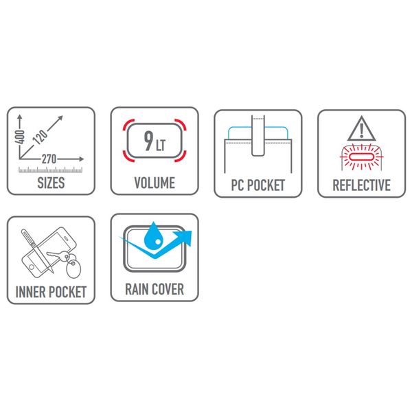 Ba lô đeo lưng Givi CIT01