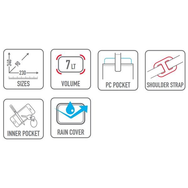 Ba lô đeo lưng Givi CIT02