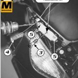 Bộ kit chuyên dụng Givi D214KIT Honda Silver Wing 400 06-09, Silver Wing 600 ABS 01-09