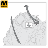 Bộ kit chuyên dụng Givi D5107KIT BMW F700GS 13
