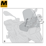 Bộ kit chuyên dụng Givi D5107KIT BMW F700GS 13