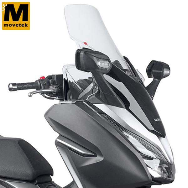 Kính chắn gió bảo vệ tay lái Givi DF1166 Honda Forza 125-300 19-23