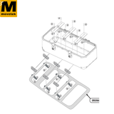 Bộ kit chuyên dụng Givi OBK110KIT cho thùng sau
