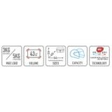 Thùng sau Givi E43 Mulebox 43L