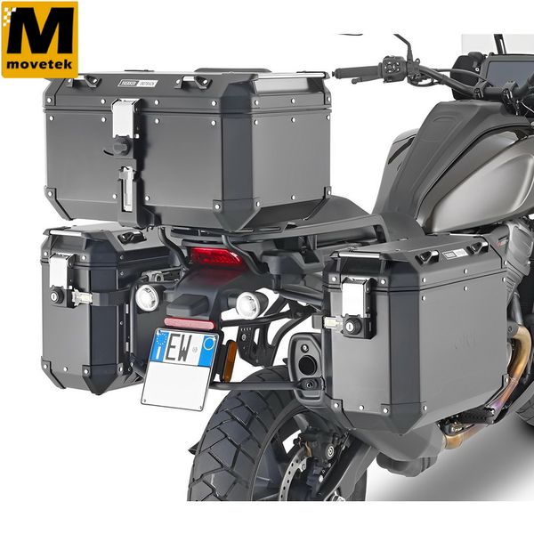 Thùng hông Givi OBKN37 Trekker Outback 37L, bên Phải