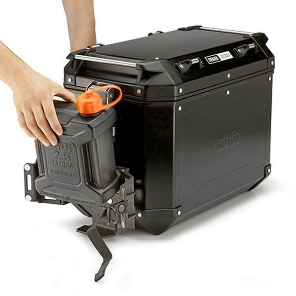 Giá gắn bình xăng dự phòng Givi E205 lên thùng Trekker