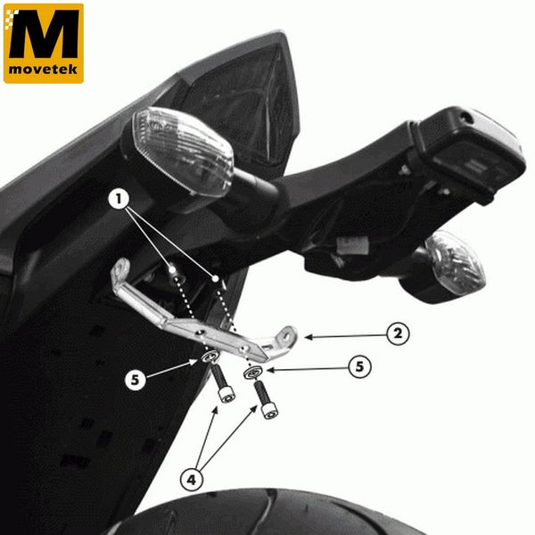 Bộ kit chuyên dụng Givi 1101KIT Honda CB1000R 08-17