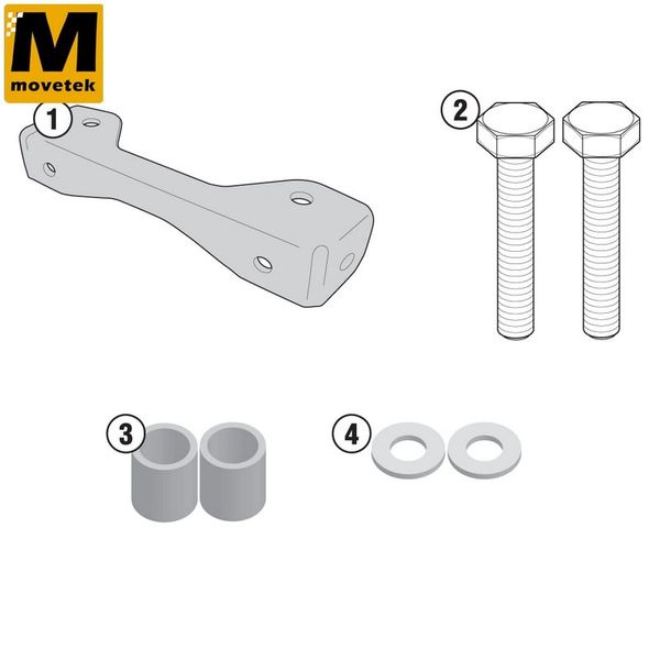 Bộ kit chuyên dụng Givi 1137KIT Honda CB650F, CBR650F 14-18