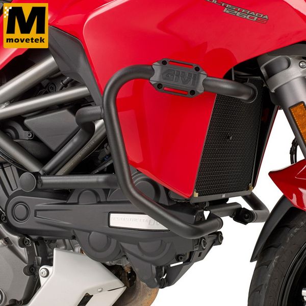 Khung bảo vệ động cơ Givi TN7406B cho Ducati Multistrada 950 17-18, Multistrada 950S 19-21, Multistrada 1200 15-18, Multistrada 1260 18-20