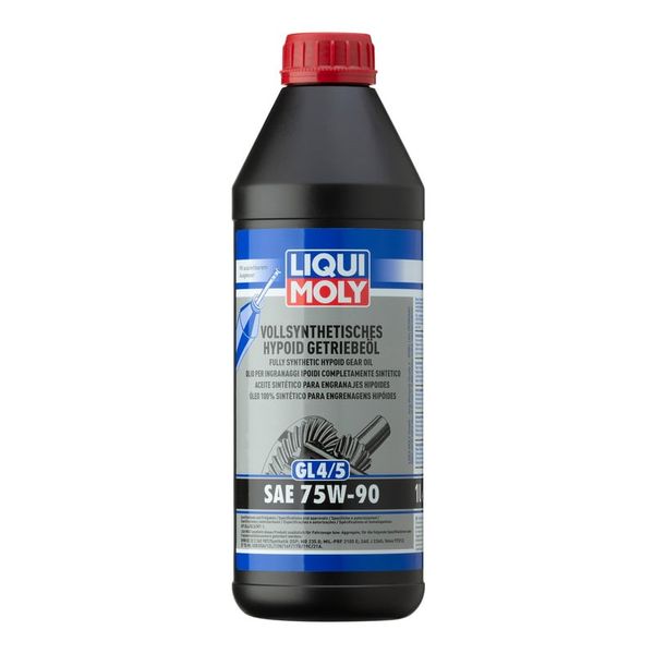 Dầu nhớt hộp số sàn dầu cầu Liqui Moly 75W90 GL4 GL5 1000ml
