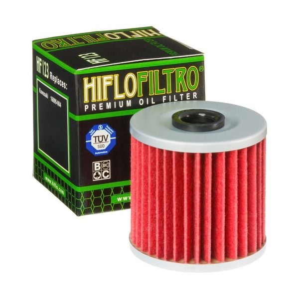 Lọc nhớt Hiflofiltro HF123 cho xe mô tô Kawasaki