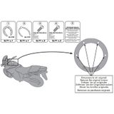 Ngàm túi bình xăng tanklock Givi BF02 MY