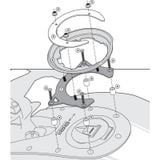 Ngàm túi bình xăng tanklock Givi BF09