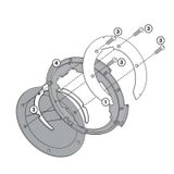 Ngàm túi bình xăng tanklock Givi BF14 MY