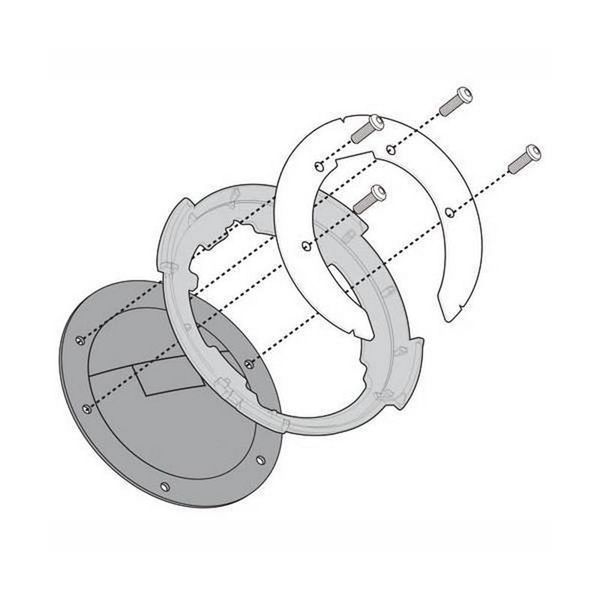 Ngàm túi bình xăng tanklock Givi BF18