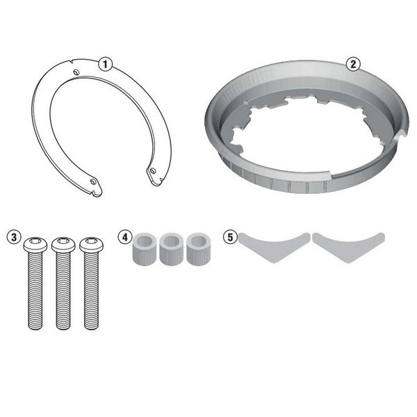 Ngàm túi bình xăng tanklock Givi BF23