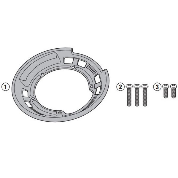 Ngàm túi bình xăng tanklock Givi BF25
