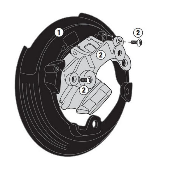 Ngàm túi bình xăng tanklock Givi BF28