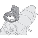 Ngàm túi bình xăng tanklock Givi BF28