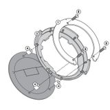Ngàm túi bình xăng tanklock Givi BF30