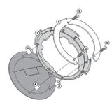 Ngàm túi bình xăng tanklock Givi BF32