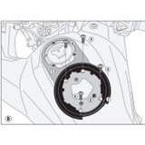 Ngàm túi bình xăng tanklock Givi BF44