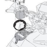 Ngàm túi bình xăng tanklock Givi BF51