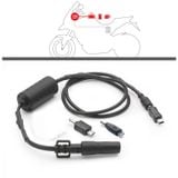 Bộ đầu sạc thiết bị di động Givi S112 cho túi