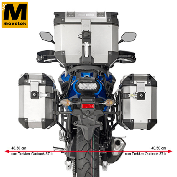 Khung hông Givi PL1146CAM cho thùng Trekker Outback Honda NC750X 16-20