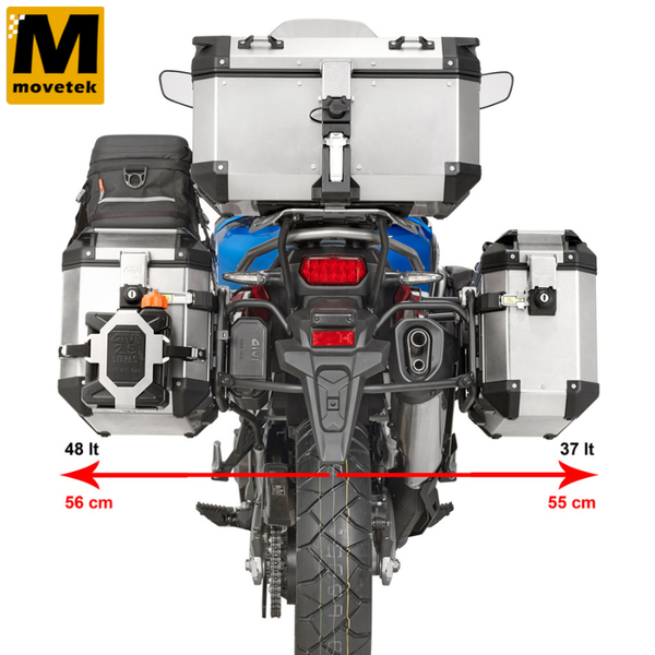 Khung hông Givi PL1161CAM cho thùng Trekker Outback Honda Africa Twin CRF1000L 18-19