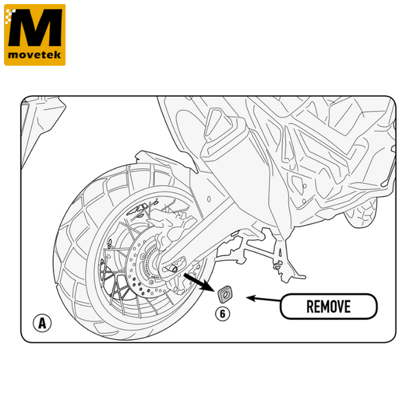 Bộ kit chuyên dụng Givi RM1156KIT Honda X-ADV, Forza 750 17
