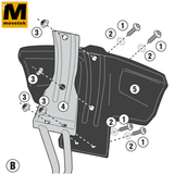 Bộ kit chuyên dụng Givi RM5126KIT BMW G310GS 17-18