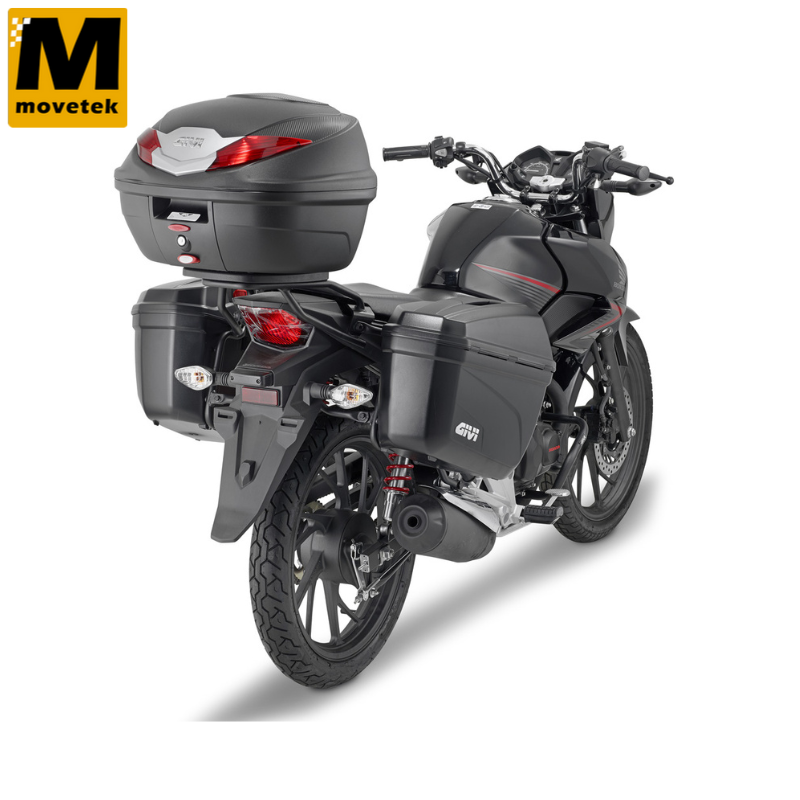 Bauletto Givi E300N2 Per Honda CB125F 2015 - Con Supporto SR1142, Design Sportivo E Capiente - Foto 6