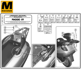 Baga sau Givi SR57 Piaggio X9 125-180-250 00-02, X9 500 01-02, X9 200-250-500 Evolution 03-08