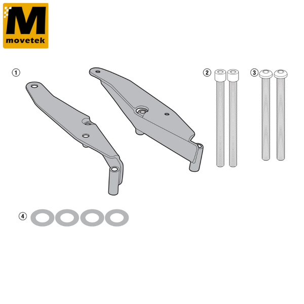 Baga sau Givi SR7705 KTM Adventure 1050/1090/1190, Super Adventure 1290 17-20