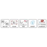 Thùng sau Givi B34 34L