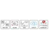 Thùng sau Givi E43 ADV Mulebox 43L