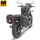 Khung hông gắn túi Givi TMT6407 cho túi MT501 Metro-T Triumph Street Twin 900 16-22, Bonneville T100 17-22