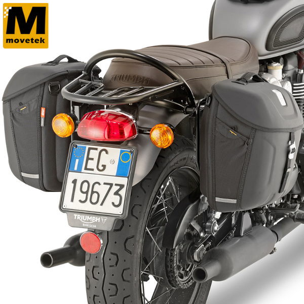 Khung hông gắn túi Givi TMT6410 cho túi MT501 Metro-T Triumph Bonneville T120