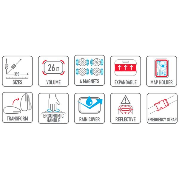 Túi gắn bình xăng Givi EA130B