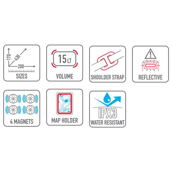 Túi gắn bình xăng chống nước Givi PTB01