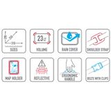 Túi giữa trước xe tay ga Givi EA136