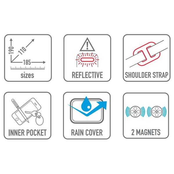 Túi treo trước xe Givi VPT Vespa